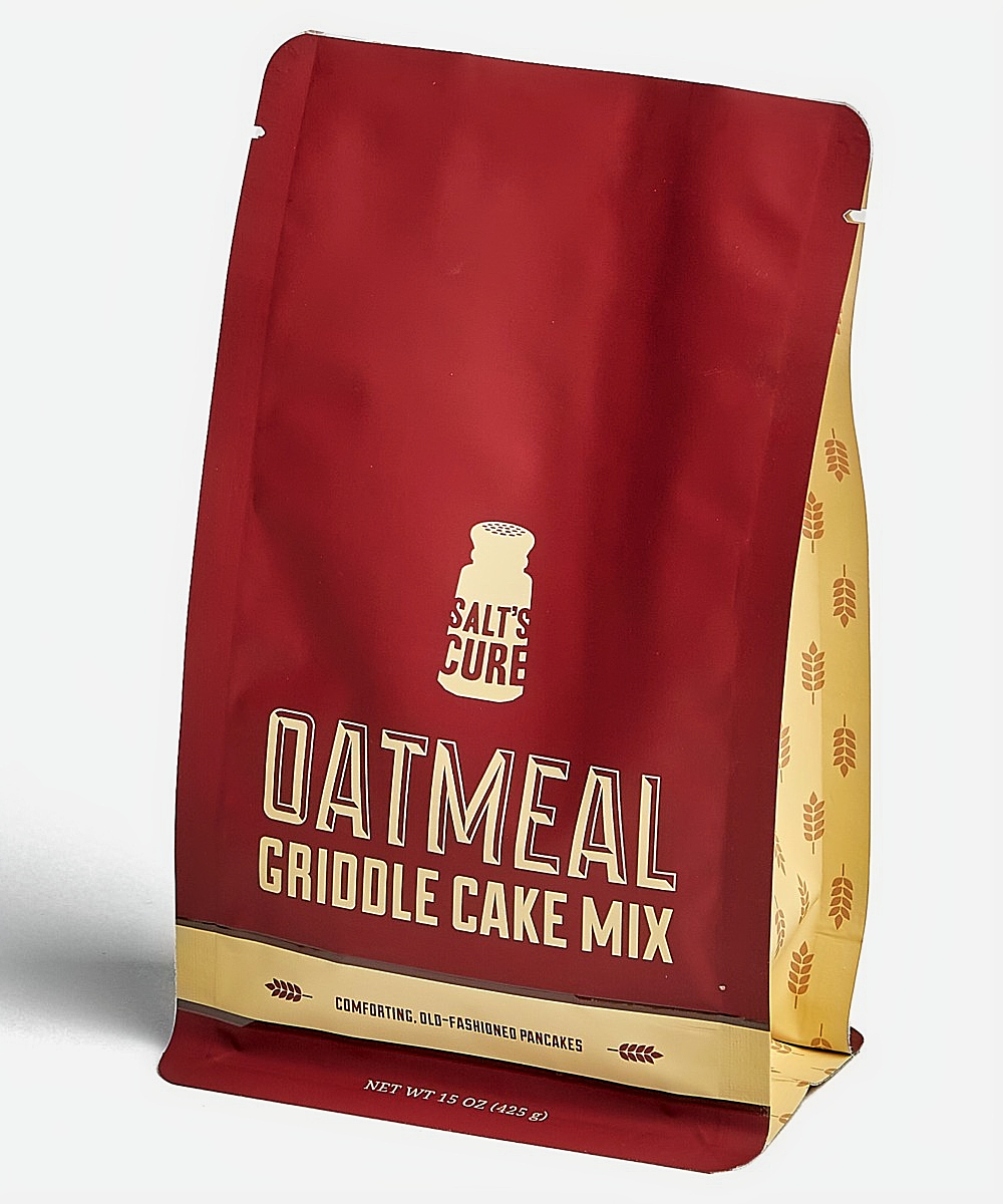 Oatmeal Griddle Flat Bottom Pouch