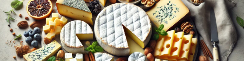 Cheese packed in custom printed film