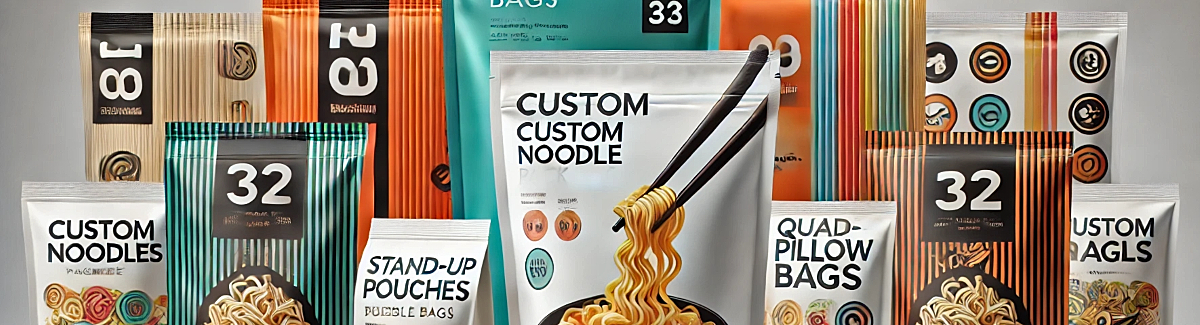 Custom Noodle Packaging Pouches