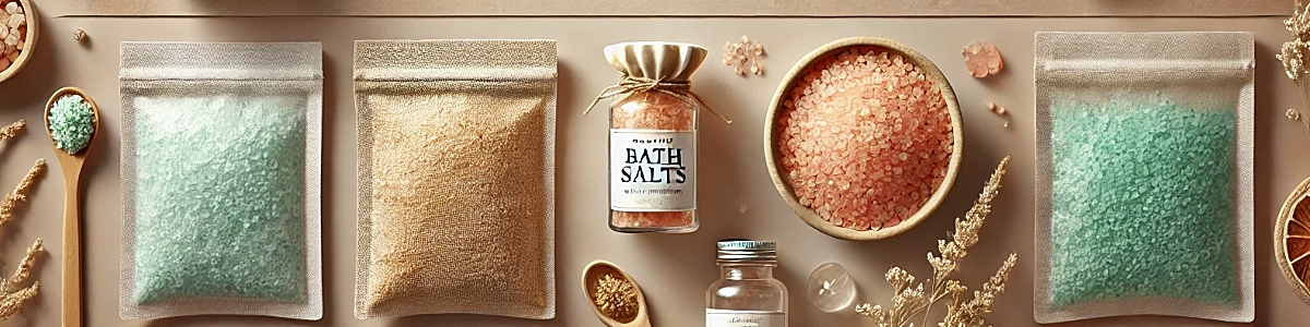 Custom Bath Salt Packaging