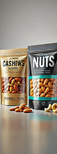 Custom Nut Packaging Bags