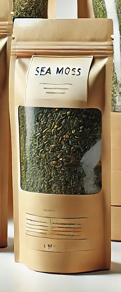 Sea Moss Packaging Features