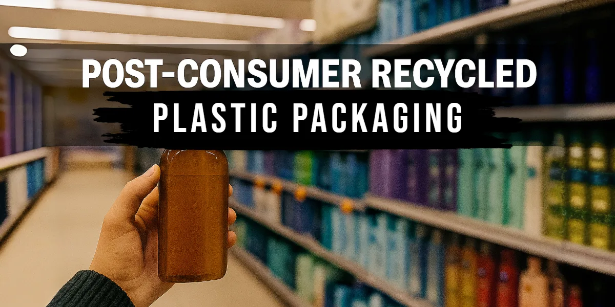 Post-Consumer Recycled (PCR) Plastic Packaging