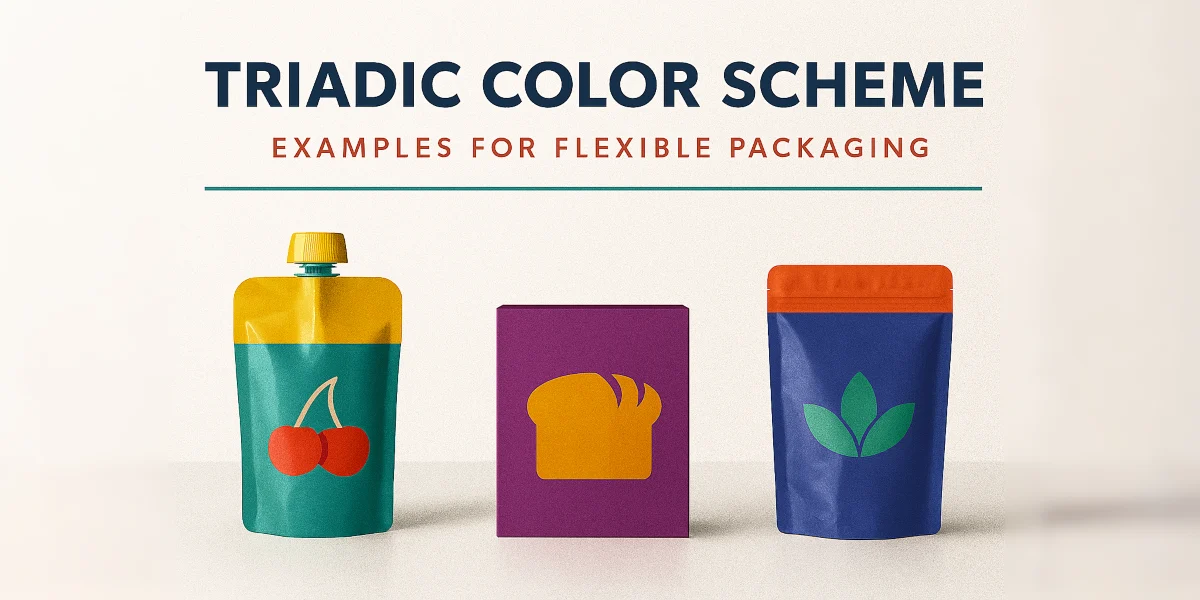 Triadic Color Scheme Examples for Flexible Packaging